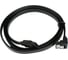 Интерфейсный кабель Cablexpert sata, sata3 7pin/7pin, 100см,мет.защелка,черн,пакет, CC-SATAM-DATA90-BL-100CM 1