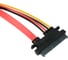 Кабель-удлинитель Cablexpert sata 7+15pin, 50см, медный проводник, пакет, CC-SATAMF-715-50CM 3