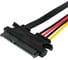 Кабель питания Cablexpert sata, xh2.54 4pin+sata угл/sata 7+15pin,40см,медь, пакет, CC-XH2.54-SATAL-40CM 2