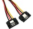 Кабель питания Cablexpert sata, 15pin(m)/2x15pin(f), медь, метал.скобы, 20см, пакет, CC-SATAM2F-20CM 3