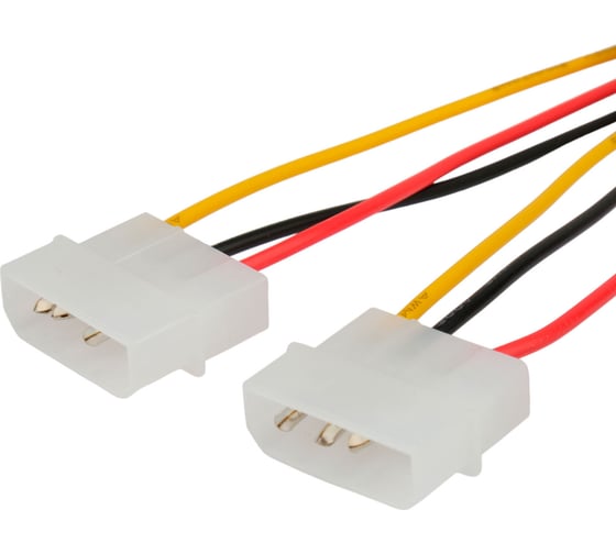 Кабель питания Cablexpert, molex/pcie 6pin, 15см, пакет, CC-PSU-63-15CM