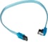 Интерфейсный кабель Cablexpert sata, sata3 7pin/7pin,30см,мет.защелка,прозрач,пакет, CC-SATAM-DATA90-TR-30CM 1