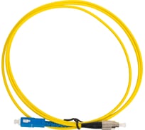 Оптический шнур Cabeus simplex sc-fc 9/125 sm 1,5м lszh FOP(s)-9-SC-FC-1,5m