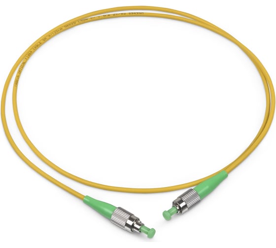 Оптический шнур Cabeus simplex fc/apc-fc/apc 9/125 sm 3м lszh FOP(s)-9-FC/APC-FC/APC-3m