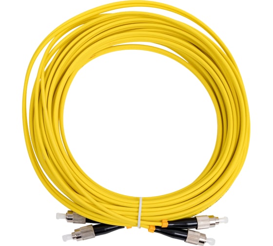 Оптический шнур Cabeus duplex fc-fc 9/125 sm 10м lszh FOP(d)-9-FC-FC-10m 1