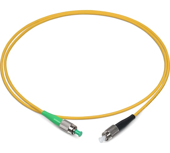 Оптический шнур Cabeus simplex fc/apc-fc/upc 9/125 sm 1,5м lszh FOP(s)-9-FC/APC-FC/UPC-1,5m 1