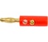 Штекер Banana Pro Legend GOLD красный, винтовое крепление, 4 мм PL2438 3
