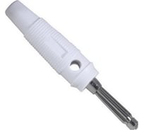 Штекер Banana Pro Legend белый, винтовое крепление PL2466 28377824