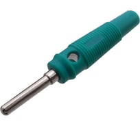 Штекер Banana Pro Legend зелёный, винтовое крепление PL2508 28377872