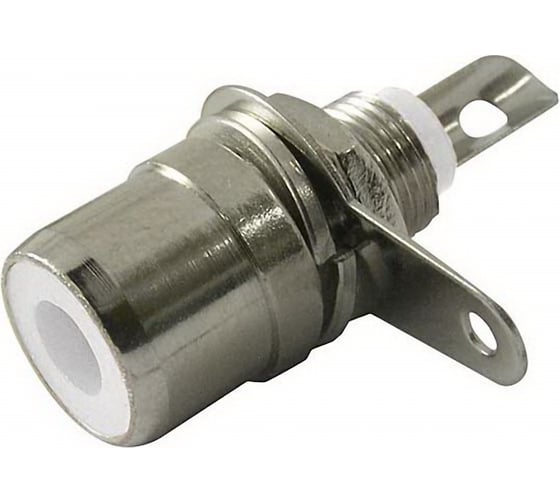Разъем RCA Pro Legend на корпус с гайкой и шайбой PL2391