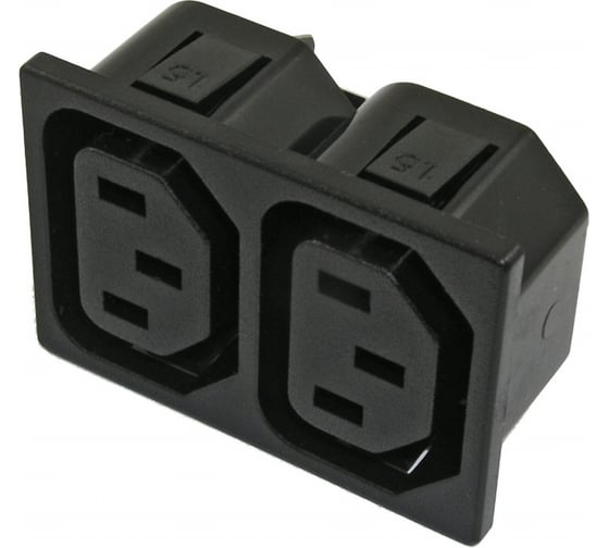 Двойной разъем питания Pro Legend AC-005, PL2375 1