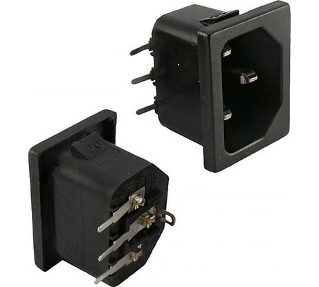 Разъем питания Pro Legend AC-018, переходник Мама-Папа PL2378