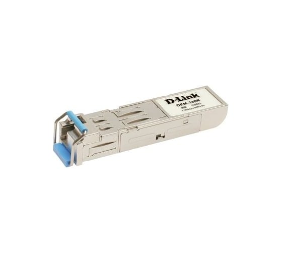 SFP-трансивер d-link Wdm с 1 портом 1000base-bx-u, tx:1310 нм, rx:1550 нм, для одномодового оптического кабеля 331R/20KM/A1A