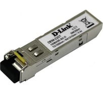 SFP-трансивер d-link Wdm с 1 портом 100base-bx-d, tx:1550 нм, rx:1310 нм, для одномодового оптического кабеля до 20 км 220T/20KM/A1A