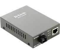 Медиаконвертер d-link Wdm с 1 портом 10/100base-tx и 1 портом 100base-fx, с разъемом sc, 1550 нм; rx: 1310 нм  DMC-F20SC-BXD/B1A