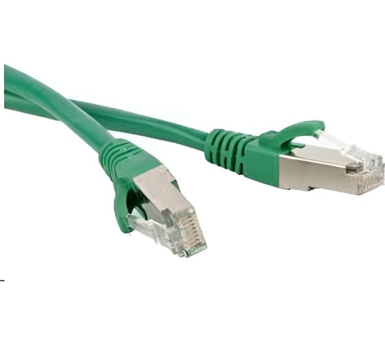 Патч-корд LANMASTER RJ45 - RJ45, 4 пары, UTP, категория 5е, 5 м, зеленый, LAN-45-45-5.0-GN 1