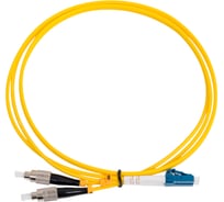 Оптический шнур Cabeus duplex lc-fc 9/125 sm 1м lszh FOP(d)-9-LC-FC-1m