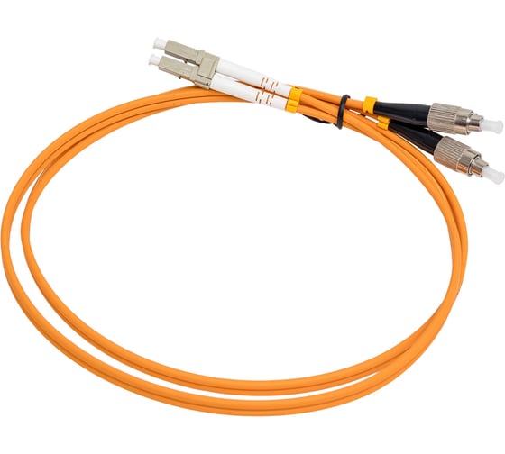 Оптический шнур Cabeus duplex lc-fc 62,5/125 mm 1м lszh FOP-62-LC-FC-1m