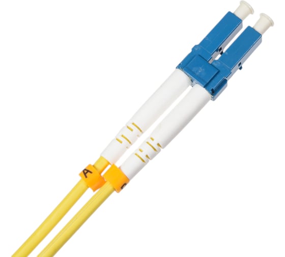 Оптический шнур Cabeus duplex lc-fc 9/125 sm 2м lszh FOP(d)-9-LC-FC-2m