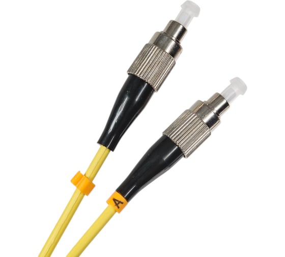 Оптический шнур Cabeus duplex lc-fc 9/125 sm 2м lszh FOP(d)-9-LC-FC-2m