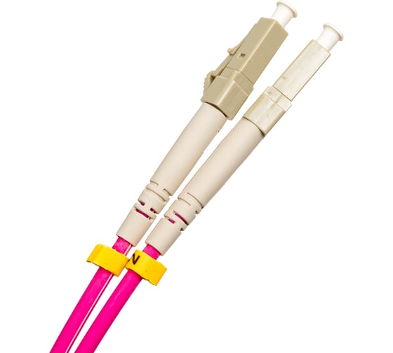 Оптический шнур Cabeus duplex lc-fc 50/125 mm om4 5м lszh FOP-50-OM4-LC-FC-5m