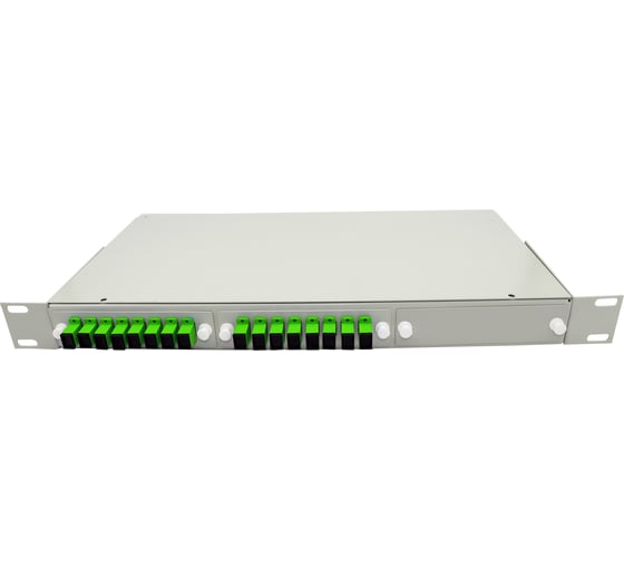 Кросс в стойку ru24-1u-sc/apc-16-16 - комплектация на 16 портов НК-Групп 1USCA16
