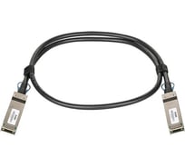 Пассивный кабель d-link 100g qsfp28 длиной 1 м с 2 разъемами qsfp28 для прямого подключения коммутаторов dxs-3610 DEM-CB100Q28