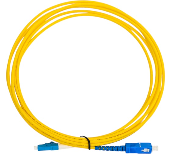 Оптический шнур Cabeus simplex lc-sc 9/125 sm 3м lszh FOP(s)-9-LC-SC-3m 1