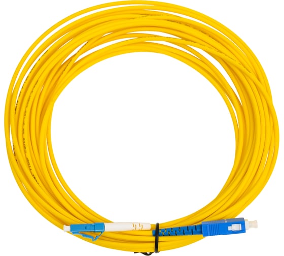 Оптический шнур Cabeus simplex lc-sc 9/125 sm 10м lszh FOP(s)-9-LC-SC-10m