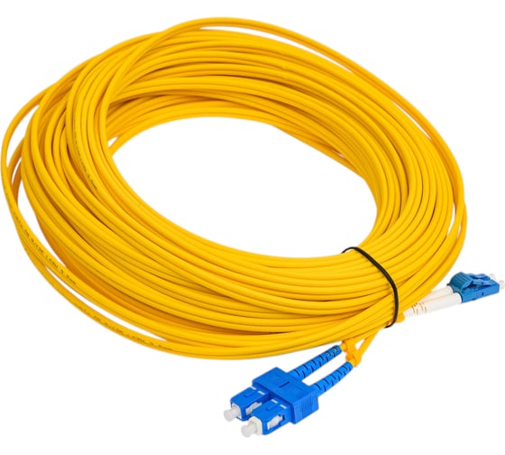 Оптический шнур Cabeus duplex lc-sc 9/125 sm 20м lszh FOP(d)-9-LC-SC-20m