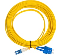 Оптический шнур Cabeus duplex lc-sc 9/125 sm 10м lszh FOP(d)-9-LC-SC-10m