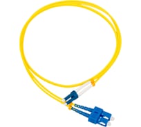 Оптический шнур Cabeus duplex lc-sc 9/125 sm 1м lszh FOP(d)-9-LC-SC-1m