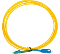 Оптический шнур Cabeus simplex lc/apc-sc/upc 9/125 sm 3м lszh FOP(s)-9-LC/APC-SC/UPC-3m