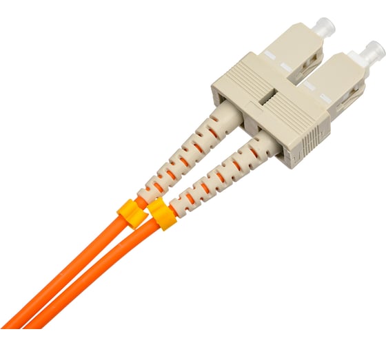 Оптический шнур Cabeus duplex lc-sc 62,5/125 mm 2м lszh FOP-62-LC-SC-2m