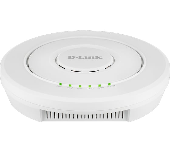 Беспроводная двухдиапазонная унифицированная точка доступа d-link ac2200 wave 2, с тремя радиомодулями, поддержкой mu-mimo и poe DWL-7620AP/UN/A1A 1