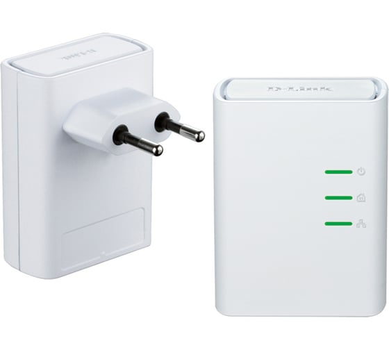Комплект из двух powerline-адаптеров d-link dhp-308av DHP-309AV/E 1
