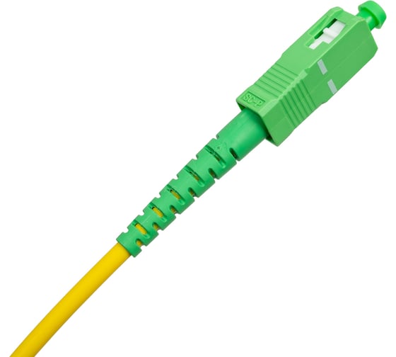 Оптический шнур Cabeus simplex sc/apc-sc/apc 9/125 sm 20м lszh FOP(s)-9-SC/APC-SC/APC-20m