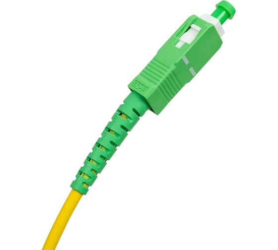 Оптический шнур Cabeus simplex sc/apc-sc/apc 9/125 sm 20м lszh FOP(s)-9-SC/APC-SC/APC-20m