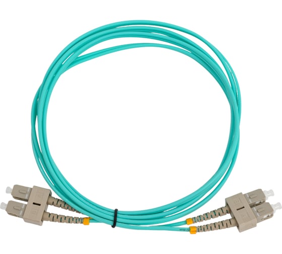 Оптический шнур Cabeus duplex sc-sc 50/125 mm om3 2м lszh FOP-50-SC-SC-2m 1