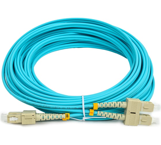 Оптический шнур Cabeus duplex sc-sc 50/125 mm om3 10м lszh FOP-50-SC-SC-10m