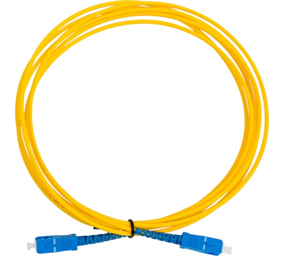 Оптический шнур Cabeus simplex sc-sc 9/125 sm 3м lszh FOP(s)-9-SC-SC-3m 1