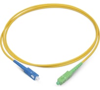 Оптический шнур Cabeus simplex sc/apc-sc/upc 9/125 sm 1,5м lszh FOP(s)-9-SC/APC-SC/UPC-1,5m
