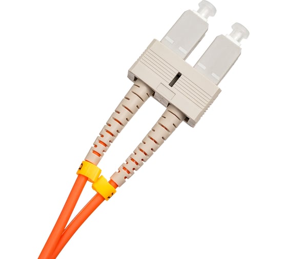 Оптический шнур Cabeus duplex sc-sc 62,5/125 mm 3м lszh FOP-62-SC-SC-3m