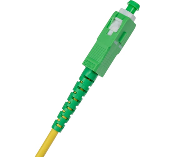 Оптический шнур Cabeus simplex sc/apc-sc/upc 9/125 sm 3м lszh FOP(s)-9-SC/APC-SC/UPC-3m