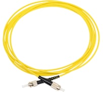 Оптический шнур Cabeus simplex fc-st 9/125 sm 3м lszh FOP(s)-9-FC-ST-3m