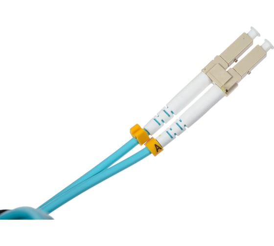 Оптический шнур Cabeus duplex lc-st 50/125 mm om3 10м lszh FOP-50-LC-ST-10m