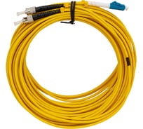 Оптический шнур Cabeus duplex lc-st 9/125 sm 10м lszh FOP(d)-9-LC-ST-10m