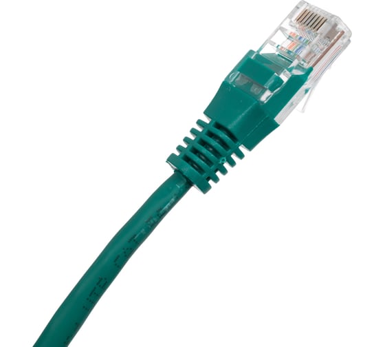 Патч-корд ExeGate LSZH UTP-RJ45-RJ45-5e-0,3M-LSZH-GN, UTP, cat.5e, 0.3м, зеленый 286373