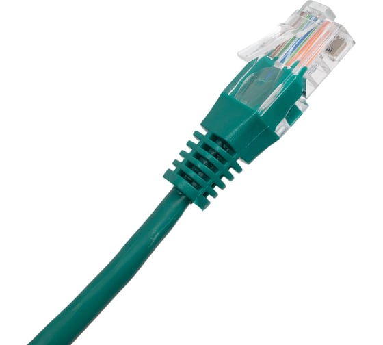 Патч-корд ExeGate LSZH UTP-RJ45-RJ45-5e-0,3M-LSZH-GN, UTP, cat.5e, 0.3м, зеленый 286373