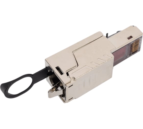 Полевой коннектор RJ-45 8P8C, экранированный, категории 8, с хвостовиком LANMASTER LAN-TMP-S8/L